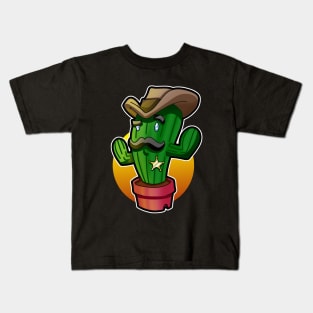 Cactus Sheriff Kids T-Shirt